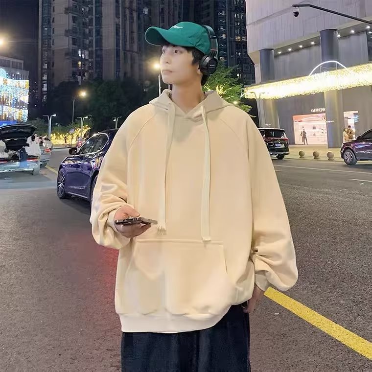 【Bảy màu】trơn áo hoodie nam nữ simple áo hoodie mũ hàn quốc áo khoác hoodie thời trang áo hoodie form rộng
