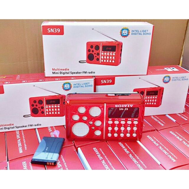 Loa nghe pháp USB, Thẻ nhớ, FM, SOIVIV SN39
