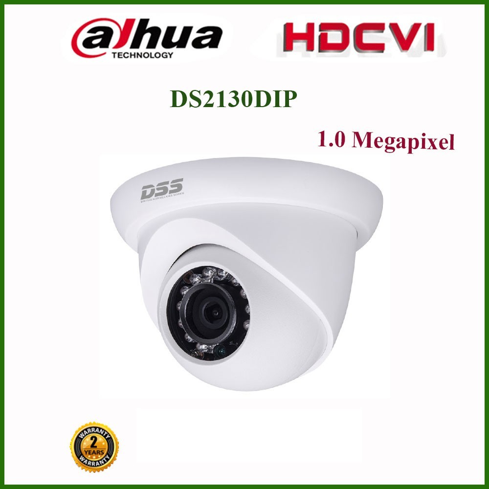 Camera IP Dome hồng ngoại 1.0 Megapixel DAHUA DS2130DIP