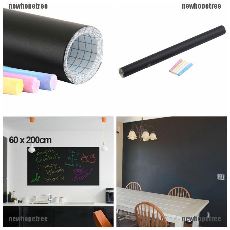 Bảng Đen Viết Phấn Dán Tường Kích Thước 200X60cm