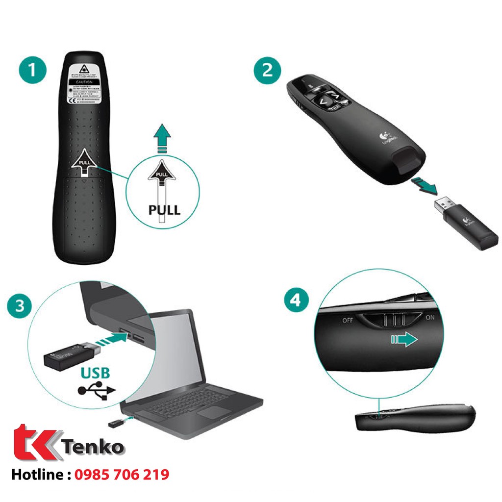 LAZER POINTER LOGITECH R400 | BigBuy360 - bigbuy360.vn