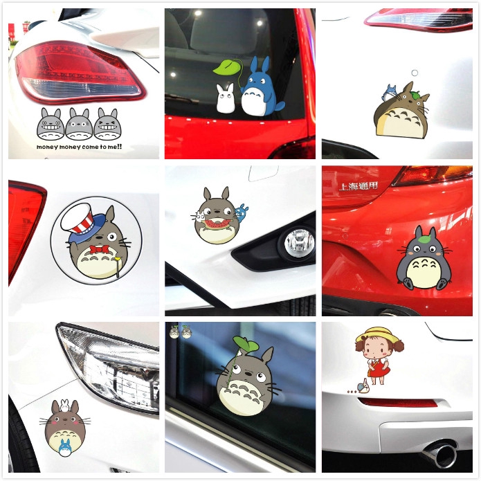 Sticker Totoro Dán Trang Trí Bình Xăng Xe Hơi + 92 / 5 / 8 Chống Thấm Nước