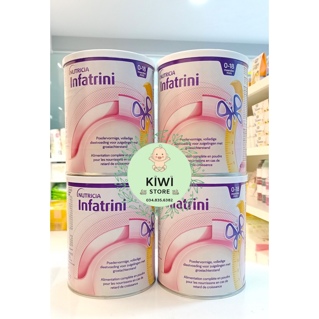 Sữa béo Infatrini nội địa Đức cho bé 0-18 tháng ( hộp 400g )