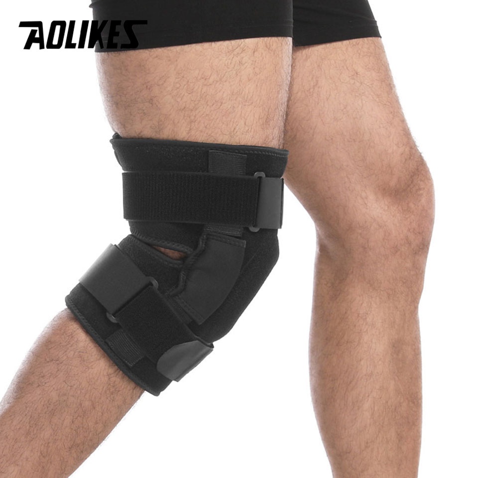 Đai quấn AOLIKES ACL hỗ trợ bảo vệ đầu gối ổn định hai mặt tháo được tiện lợi