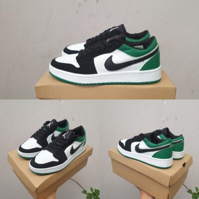 Giày jordan cổ thấp Thể Thao, giày Sneaker jordan Xanh Lá Thấp Cổ Full Box bill