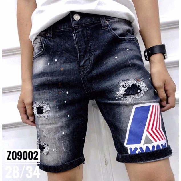 Quần Short jean ngắn nam chất Jean qua đầu gối đủ size 😘 ..