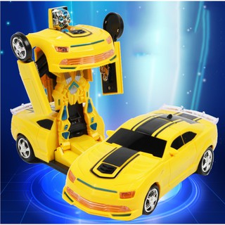 Đồ Chơi Ô Tô Biến Hình Thành Robot, Đồ Chơi Biến Hình, Xe Ô Tô Đồ Chơi Có Nhạc Và Led Cho Bé