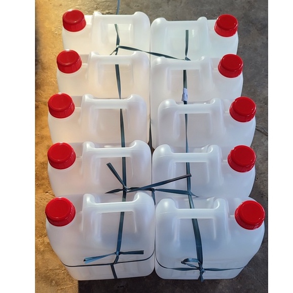 Can nhựa 5L/10L ,Can nhựa trắng HDPE đựng dung dịch lỏng