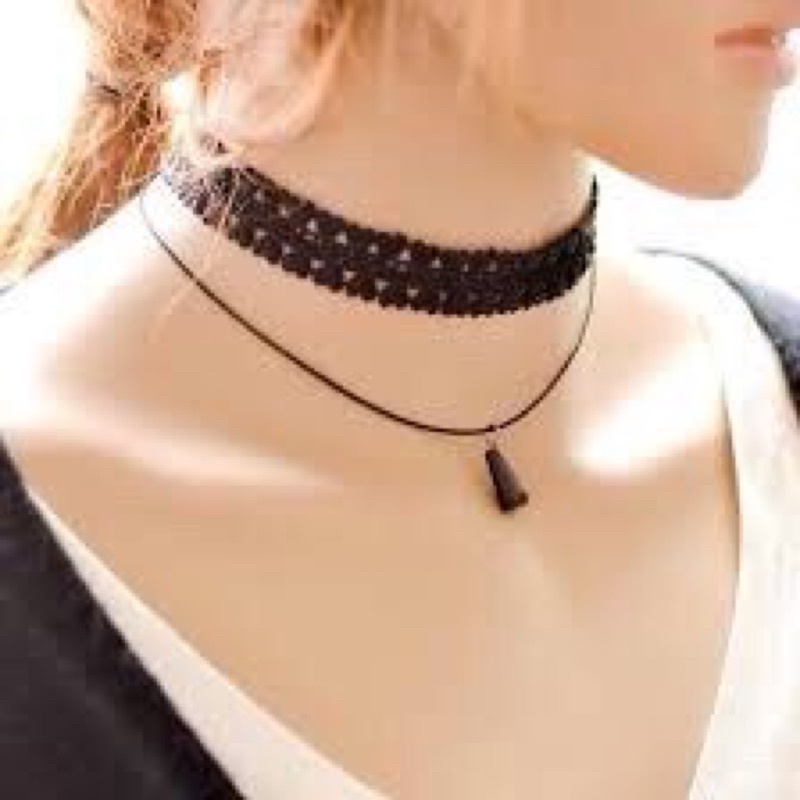 Vòng cổ chocker nhiều mẫu xinh xắn dễ thương