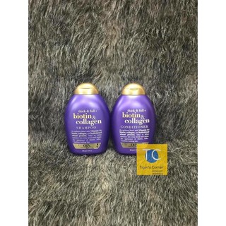 Cặp dầu gội xả biotin OGX 385ml