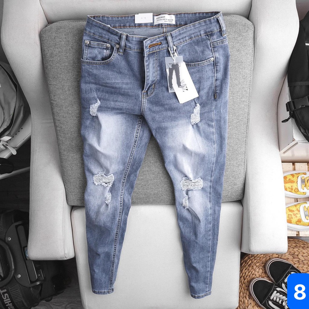 Quần Jean Nam Chất Bò Cao Cấp 💯𝐅𝐑𝐄𝐄 𝐒𝐇𝐈𝐏💯 Quần Bò Ống Côn Phong Cách Co giãn GH10 | BigBuy360 - bigbuy360.vn