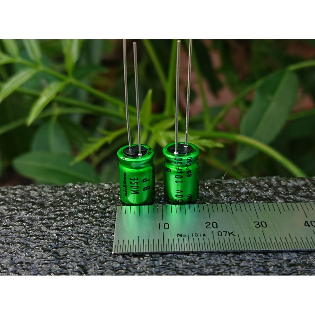 10uF 50V Tụ điện Nichicon Muse ES BP 8mm*11.5mm