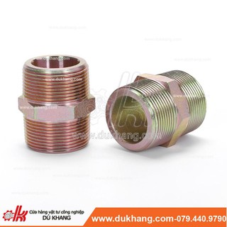 Cút nối thủy lực hai đầu ren - Cút nối dầu