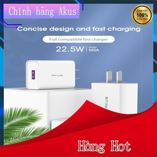 💥Củ sạc AKUS-M5A chính hãng 💥cho Ipad/ sạc dự phòng/ Tai nghe Bluetooth/ Airpod💥BH 6 tháng💥Lỗi1 đổi 1💥