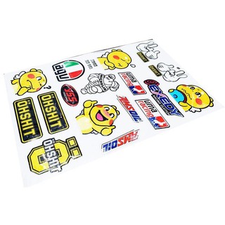 DECAL NỔI TRANG TRÍ XE - H051