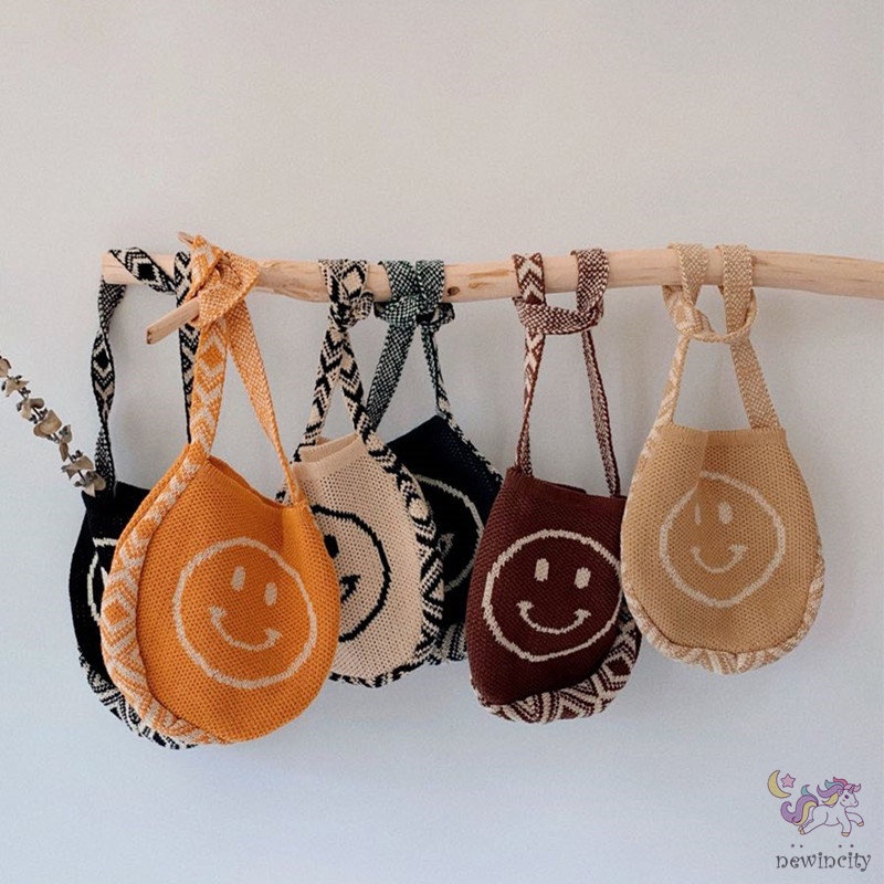 Túi xách đeo vai họa tiết hoạt hình phong cách hàn quốc thời trang mùa đông dành cho bé gái