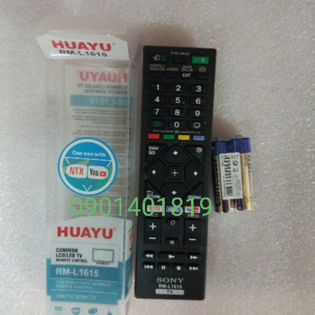 Điều khiển Tivi SONY RM-L1615 (Hàng hộp)