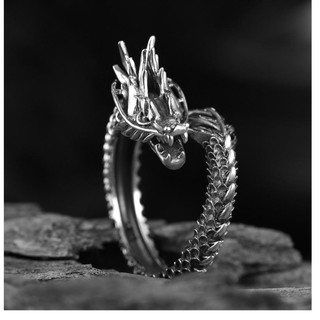 Nhẫn Rồng  Nam Cá Tính  Tạo Nên Linh Khí Bậc Quân Tử RBRONGPHUONGMUA