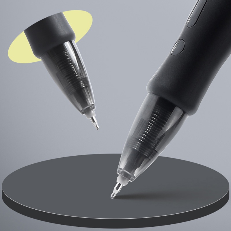 Bút Gel Mực Đen 0.5mm Dạng Ống Rút Nhanh Khô AGP02323