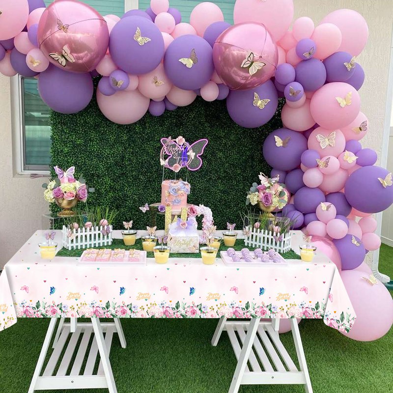 Bộ 10 Món Dụng Cụ Bàn Ăn Và Ống Hút Màu Sắc Trơn Dùng Một Lần Trang Trí Tiệc Sinh Nhật Bé