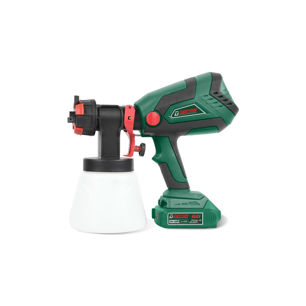 NSV Máy Phun Sơn 1000Ml Dekton / D21-MPS1000 / Dùng Pin D21