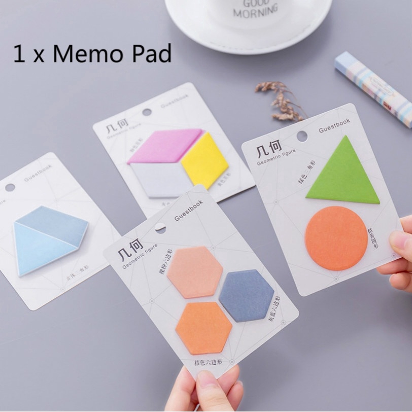 Giấy ghi chú dạng dính phong cách Hàn Quốc độc đáo