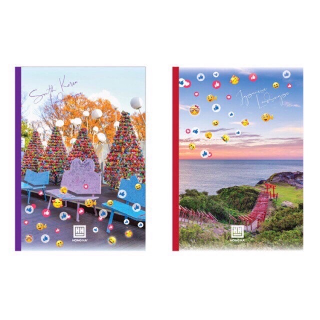 Vở Hồng hà 200 trang phong cách