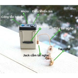 Máy trợ thính rionet có dây nhật bản HA-20DX