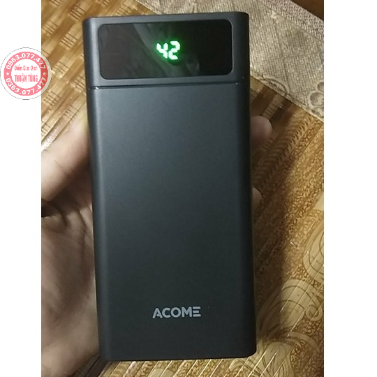 Pin Sạc Dự Phòng ACOME AP201 20000mAh Sạc Nhanh 22.5W - HÀNG CHÍNH 18 THÁNG