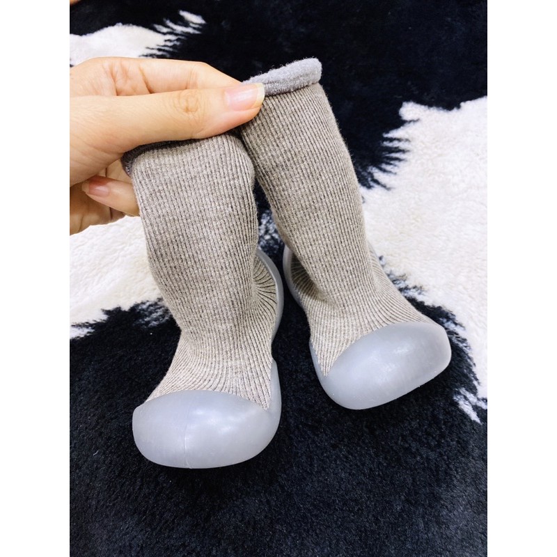 GIÀY BÚN CHO BÉ TẬP ĐI - GIÀY BÚN CHỐNG TRƯỢT CHO BÉ ( Bún cổ bẻ)