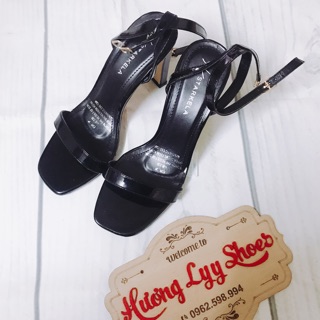 Sandal quai mảnh gót dẹt 7p