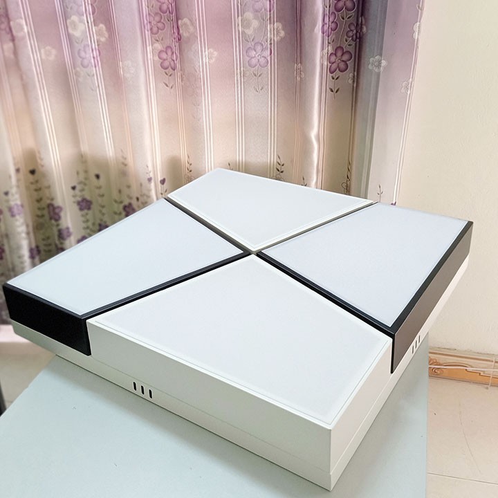 Đèn led ốp trần trang trí phòng ngủ dạng hộp vuông 60cm có điều khiển