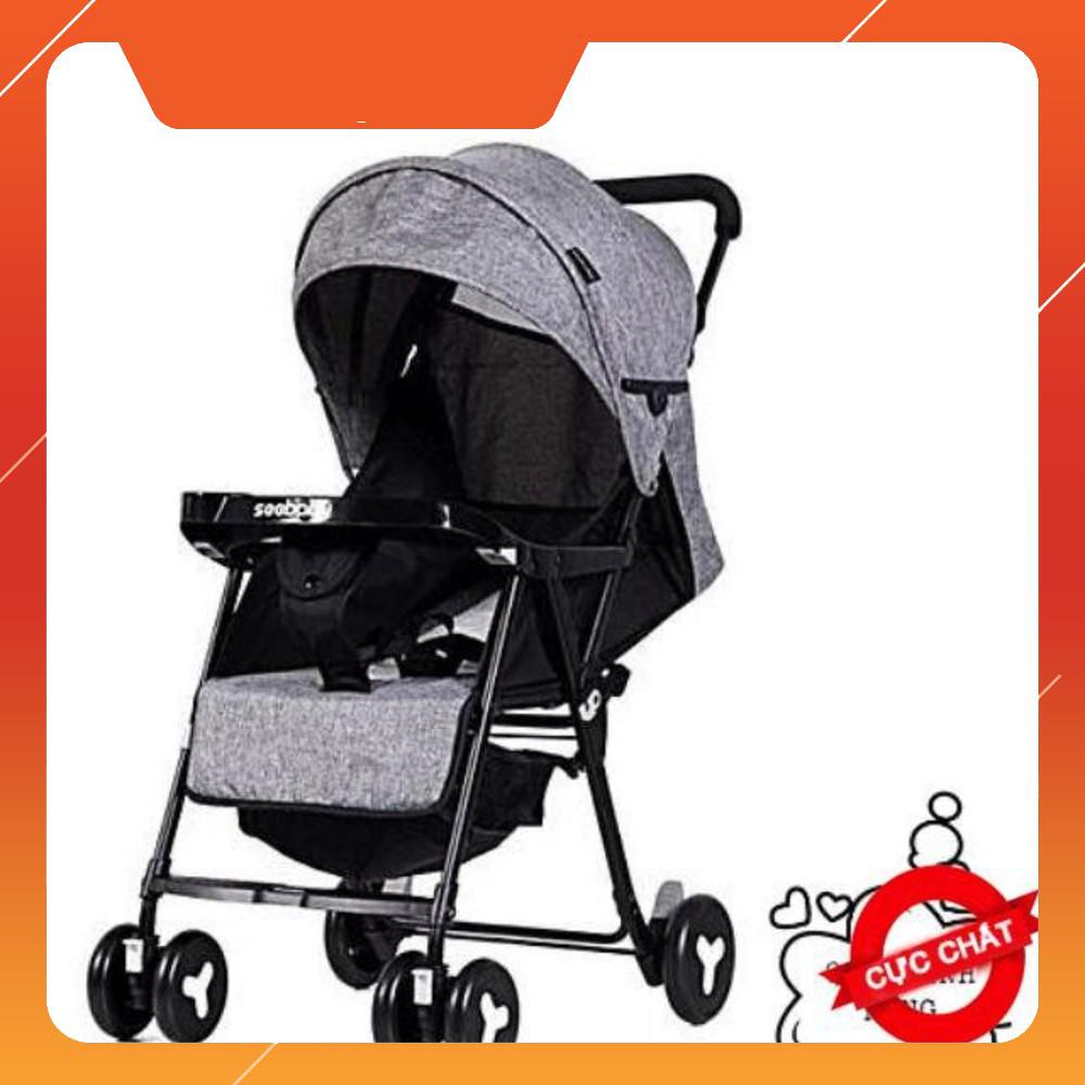 Xe Đẩy Gấp Gọn  Xe Đẩy Seebaby Qq3 Giá Siêu Rẻ (3 Tư Thế) XD3