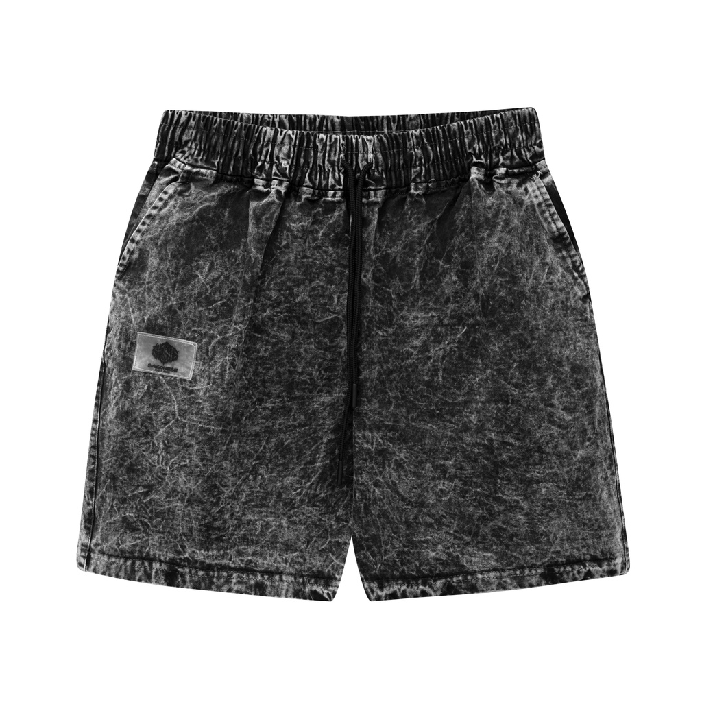 Quần Short Unisex SGES Wash Plain Nam Nữ