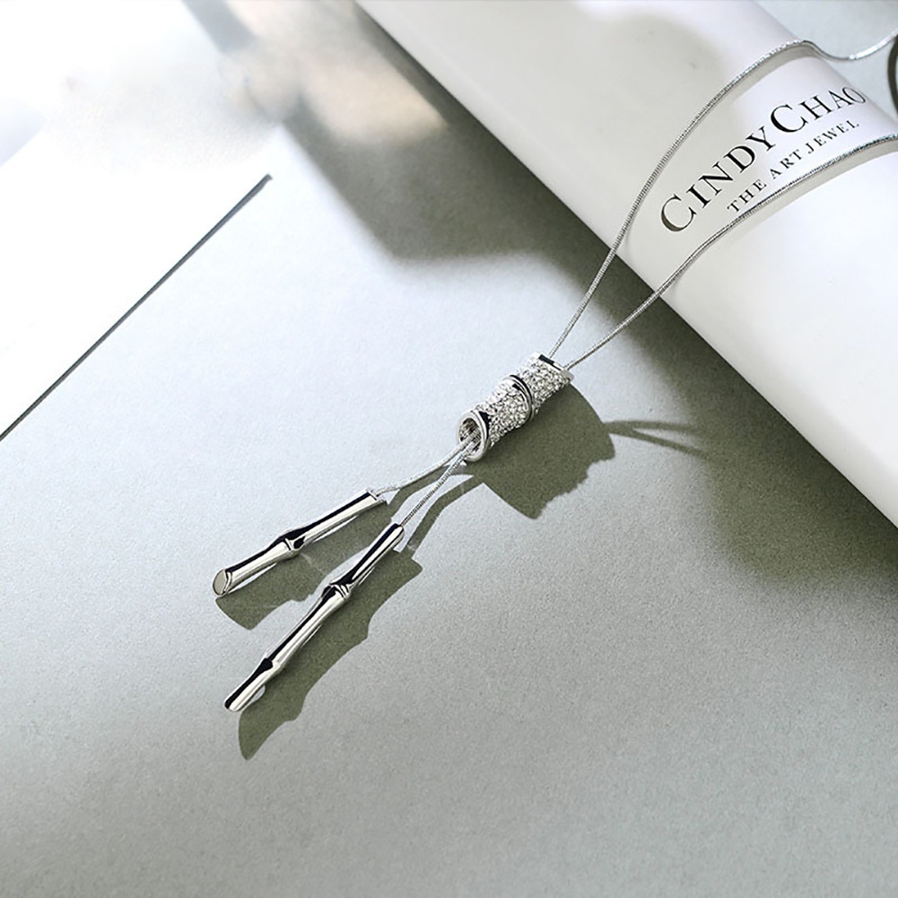 Dây Chuyền Hợp Kim Phối Tua Rua Thời Trang Cho Nữ