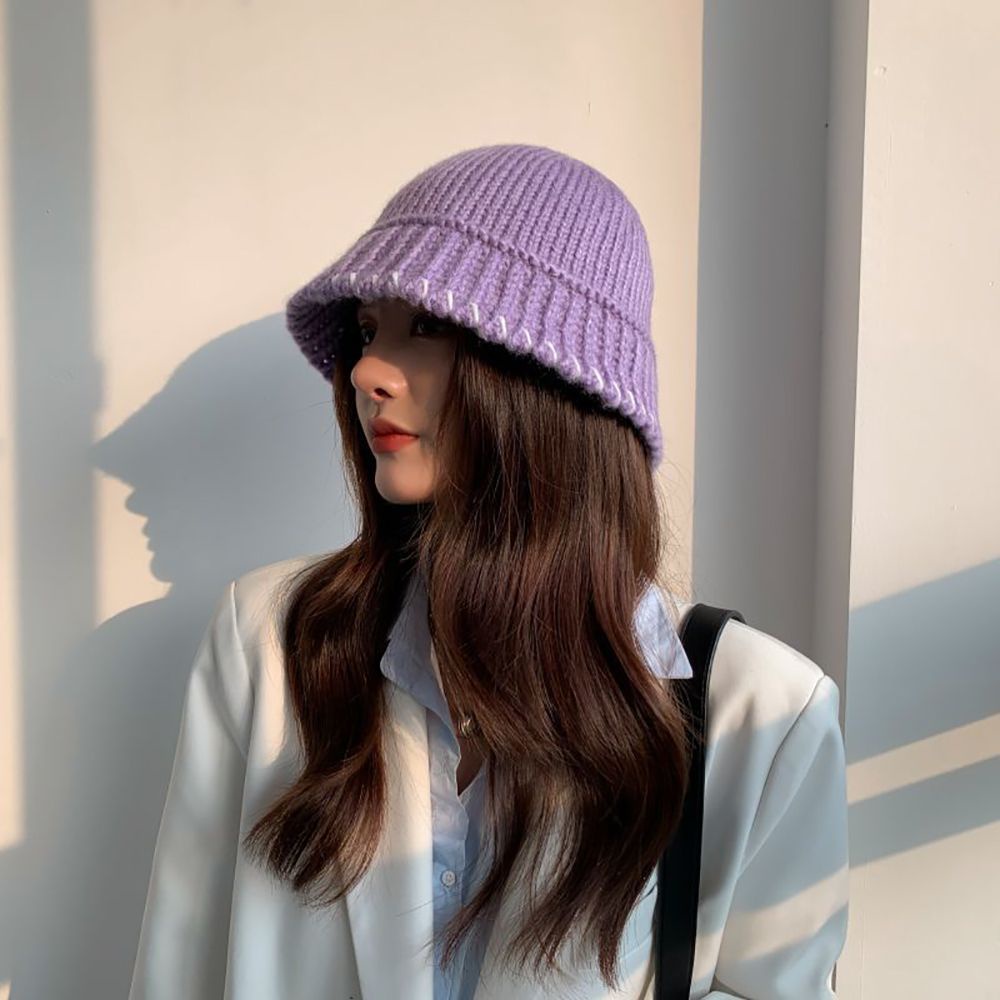 Mũ beanie giữ ấm mùa đông phong cách hiphop nhiều màu sắc