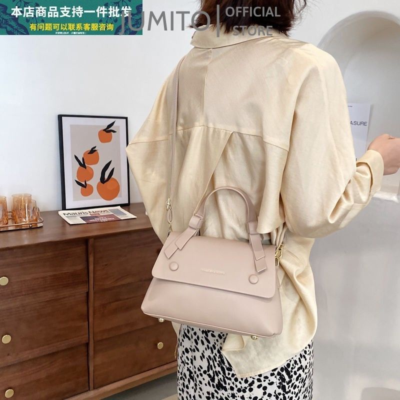 Túi xách nữ đeo chéo cầm tay khóa cúc quai thắt nơ siêu đẹp JUMITO SF392