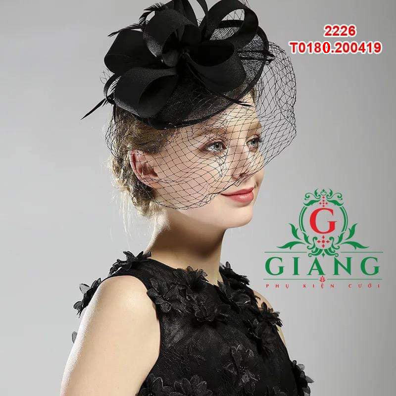 Mũ cô dâu thời trang mới