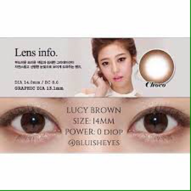 Lens kính áp tròng Hàn Quốc chính hãng Vassen _ lucy choco