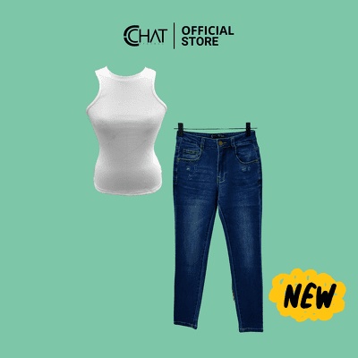 Quần skinny cào miệng túi CCHAT