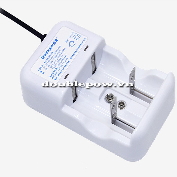 Bộ sạc pin đa năng Doublepow DP-D02  sạc pin tiểu AA, pin đũa AAA, pin đại, pin trung và pin 9V chính hãng