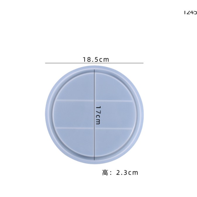 Khuôn resin mâm tròn vành cao đường kính lớn