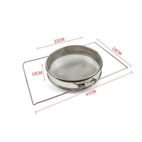 Dụng cụ lọc mật ong bằng thép chống rỉ