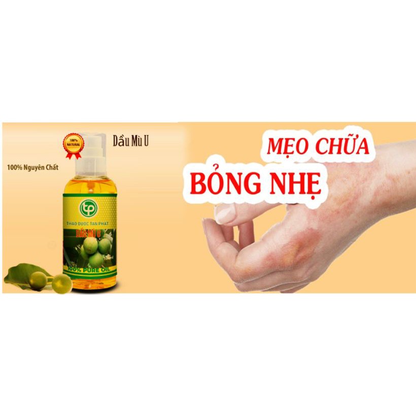 Dầu mù u nguyên chất 100ml - Tấn Phát