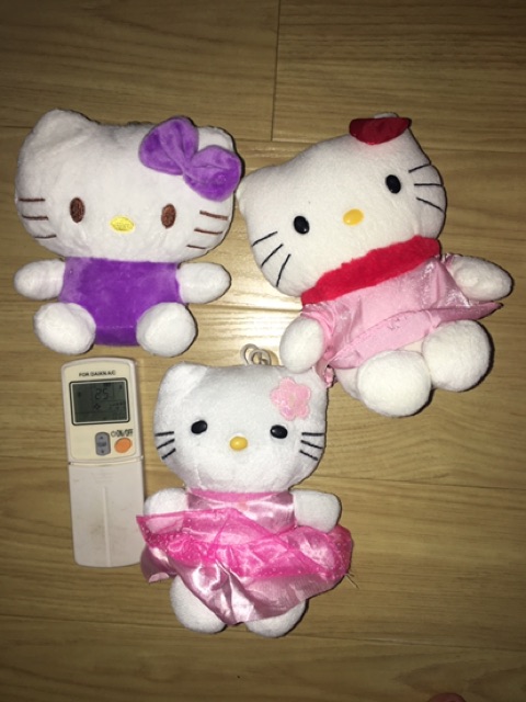 TB02- thú nhồi bông hello kitty 15-17cm
