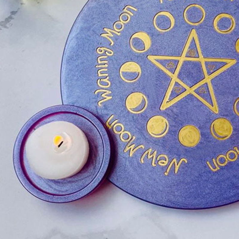 Khuôn Silicone Làm Chân Nến Bằng Nhựa Epoxy