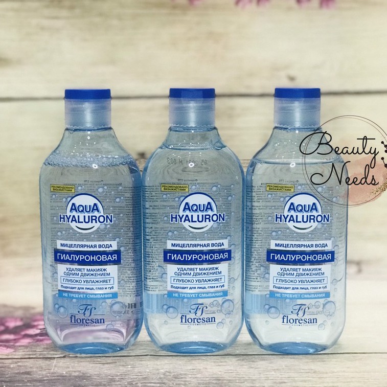 Nước tẩy trang Floresan, Aqua Hyaluron Micellar Water, 300 ml | BigBuy360 - bigbuy360.vn