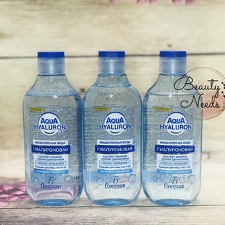 Nước tẩy trang Floresan, Aqua Hyaluron Micellar Water, 300 ml