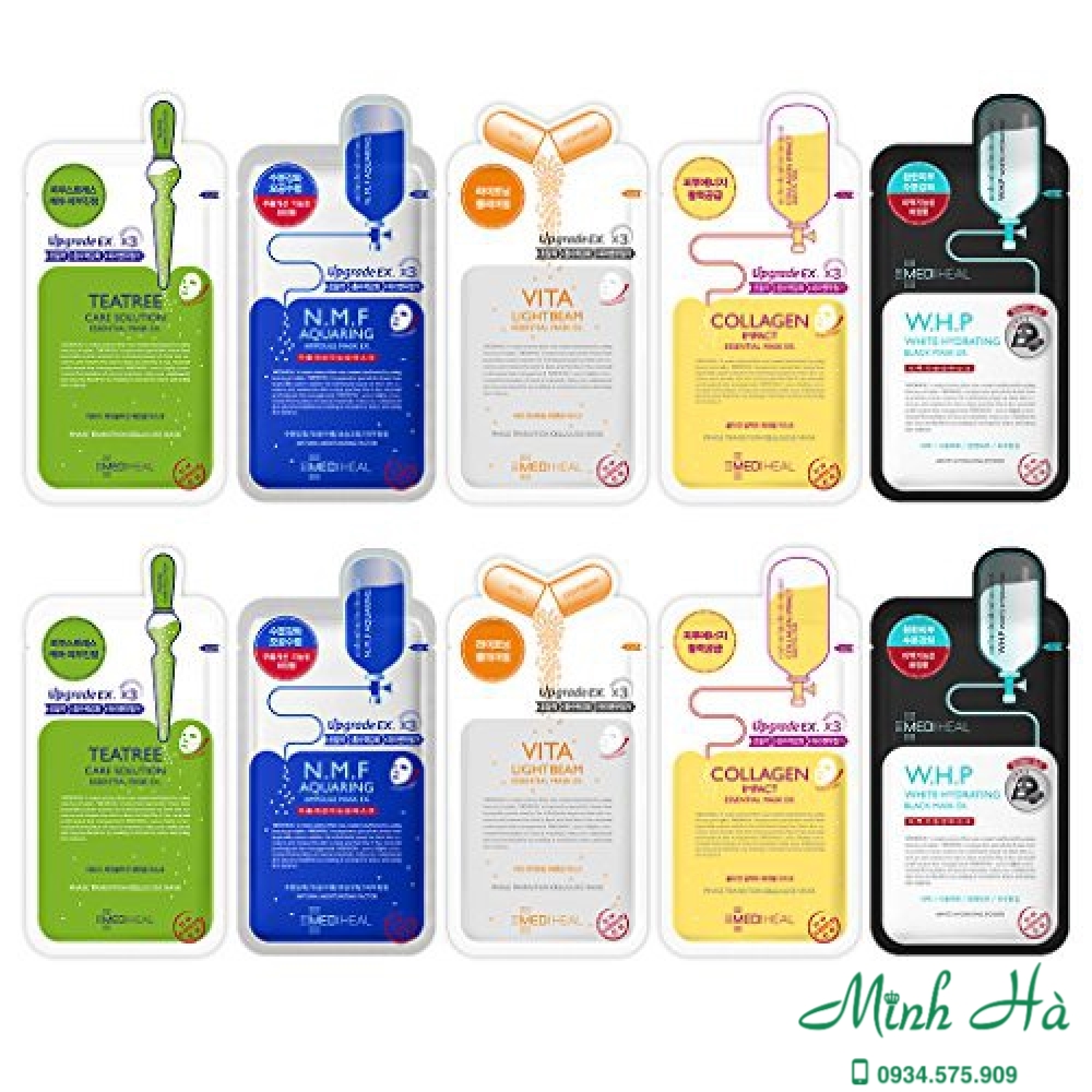 Mặt nạ Mediheal Essetial Mask 30ml nhập khẩu chính ngạch có tem phụ