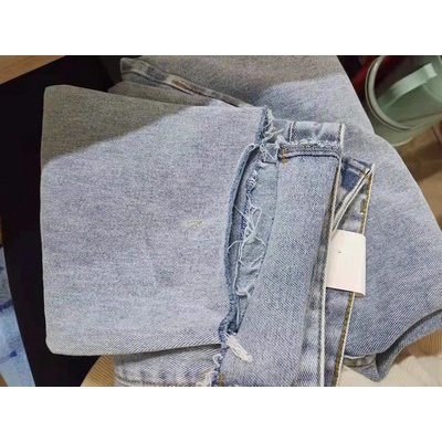 Quần jeans cạp cao fullsize cho nàng nấm lùn, quần ống suông cho đôi chân thẳng tắp